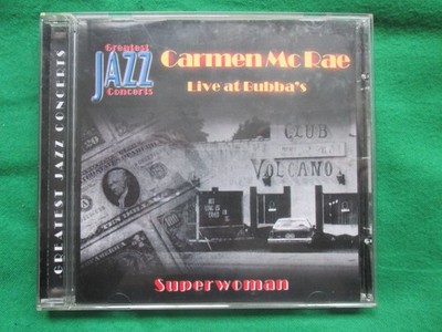 CARMEN MCRAE - LIVE AT BUBBA'S - 2001 TIM - CD