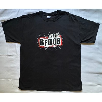 VTG Gildan Live 105 BFD 2008 Concert T-Shirt Cypress Hill MGMT Black Mens XL NEW