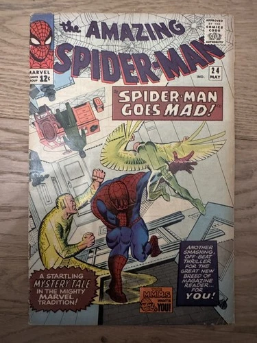 Amazing Spider-Man 24 4.0 4.5 Vulture VG