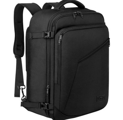 MATEIN L Reiserucksack, großer Handgepäckrucksack schwarz LARGE