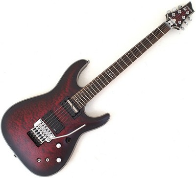 Schecter C-1 Platinum FR-S Guitar Crimson Red Burst Satin B-Stock 0807