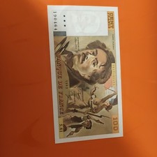 1x Banque de France 100 Francs Banknote Geldschein Frankreich