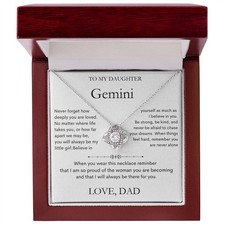 To My Daughter Necklace From Dad   Graduation Birthday Gift Jewelry With Message