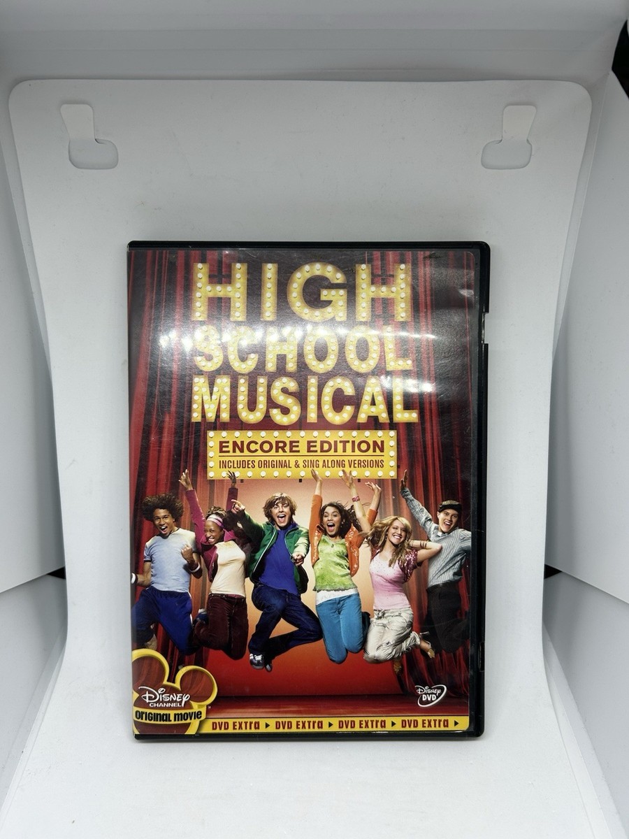 High School Musical: Encore Edition (DVD, 2006) With Case, Tested