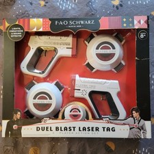FAO Schwarz Duel Blast Laser Tag 2-Player Action Set- Warehouse damaged boxes