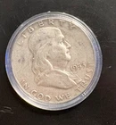 🔥 1953-D Frankiln Half Dollar 90% Silver CoinSnap analysis is Fine to AU🔥