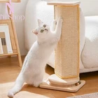 Cat Scratcher Mat Scratching Post Scratcher Trees Wood Condo House 50-60cm Sisal
