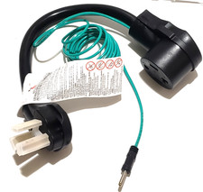 3-Prong to 4-Prong Dryer Plug Adapter NEMA 14-30P to NEMA 10-30R by AC WORKS 