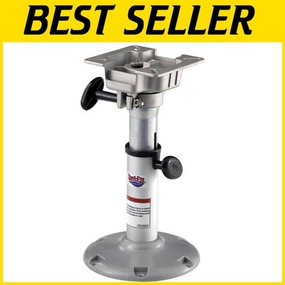 Durable 14-20 Inch Aluminum Boat Seat Pedestal with Easy Swivel