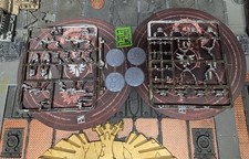 Limited Edition Warhammer 40k Necron Warriors Chrome Plated RARE STORE ONLY