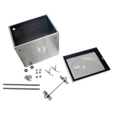 Summit Battery Box Aluminum Finish 12.00 Lengthx8.50 Widthx10.375 Height Ea