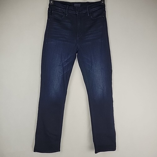Mother Jeans Womens 29x28 The Mid Rise Dazzler Ankle Now Or Never Dark Wash EUC - Picture 3 of 12