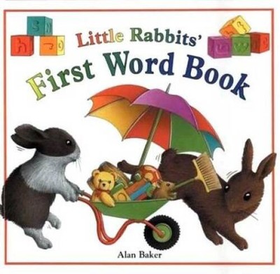 Little Rabbits First Word Book - Hardcover By Baker, Alan - ACCEPTABLE