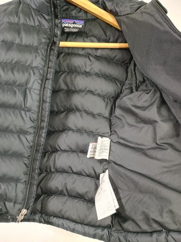 Patagonia Down Sweater Puffer Jacket Girl's XS 5-6 Black 68232 - Picture 4 of 7