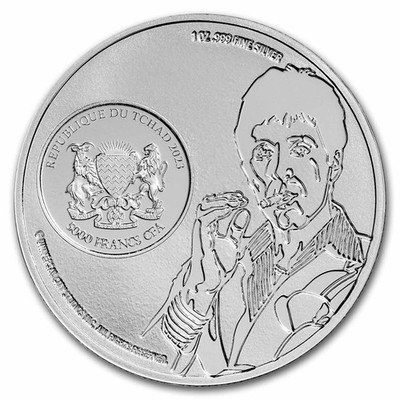 洋画・外国映画 SCARFACE 40th Anniversary Coin 2022 2023 Chad 1 oz Silver 5000 Francs Scarface 40th Anniversary Coin