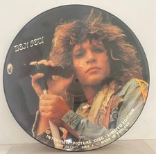 Bon Jovi 12" Interview Picture Disc – 1980s Rock Memorabilia, Rare, Ex cond