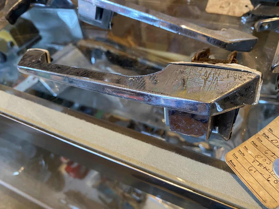 Lincoln Continental 1961 1965 par de manijas de puerta exteriores 1962 1963 1964 1966 Foto 2 de 4