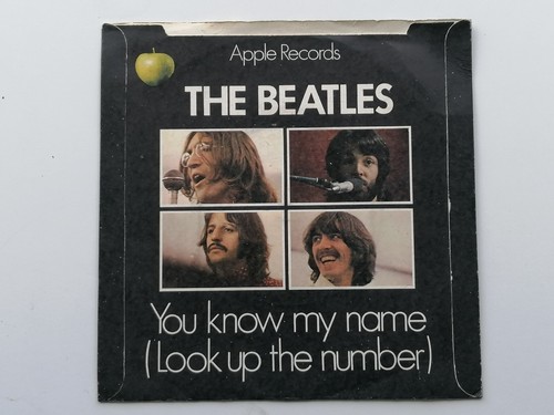 THE BEATLES ORIG 1970 UK 45 LET IT BE SOLID CENTRE MATT SLEEVE EX - Picture 4 of 10