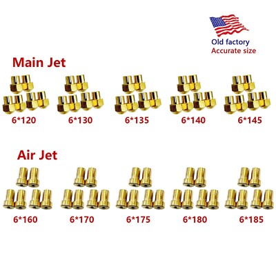 Jetting Kit For Weber 40/42/45/48/50 DCOE/IDF main jet air corrector 60 jets