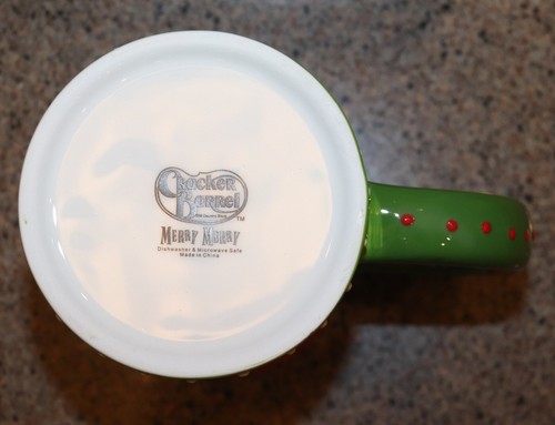 Taza de cerámica nueva en caja Cracker Barrel "Jesús es la razón de la temporada" - Imagen 7 de 14