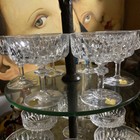 Set Of 12 BLEINKRISTALL West Germany Lead Crystal Sherbet Champagne Glasses — photo 3