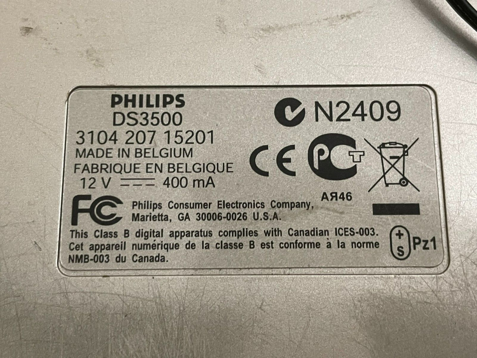 Philips Pronto DS3500 Home Theater Controller TSU3500/17 Touch Screen ...