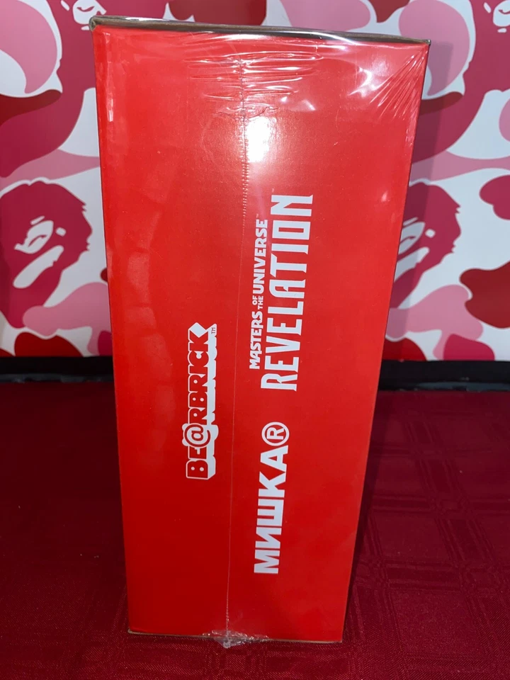 BEARBRICK MEDICOM Masters of the Universe HE-MAN 100% & 400% Mishka X NETFLIX - Image 3 of 4