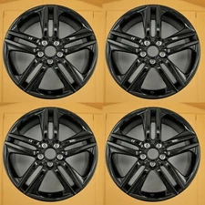 For Honda Accord OEM Design Wheel 19" 19x8 2016 2017 GLOSS BLACK 4PCS Rim 64083