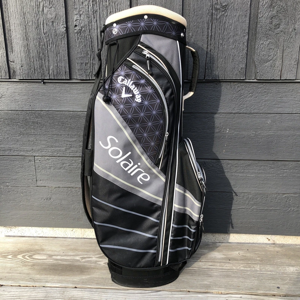Callaway Solaire 携带高尔夫包 6 分隔板黑色/灰色/绿色 — 第 4/4 张图片