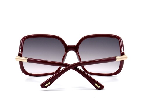 NUEVAS GAFAS DE SOL TOM FORD TF1089/S 75B LONGE-02 GRIS BORGOÑA AUTÉNTICAS - Imagen 8 de 10