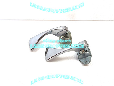 2x METAL CHROME manijas de puertas LADA SAMARA 2113 2114 2115 door handles