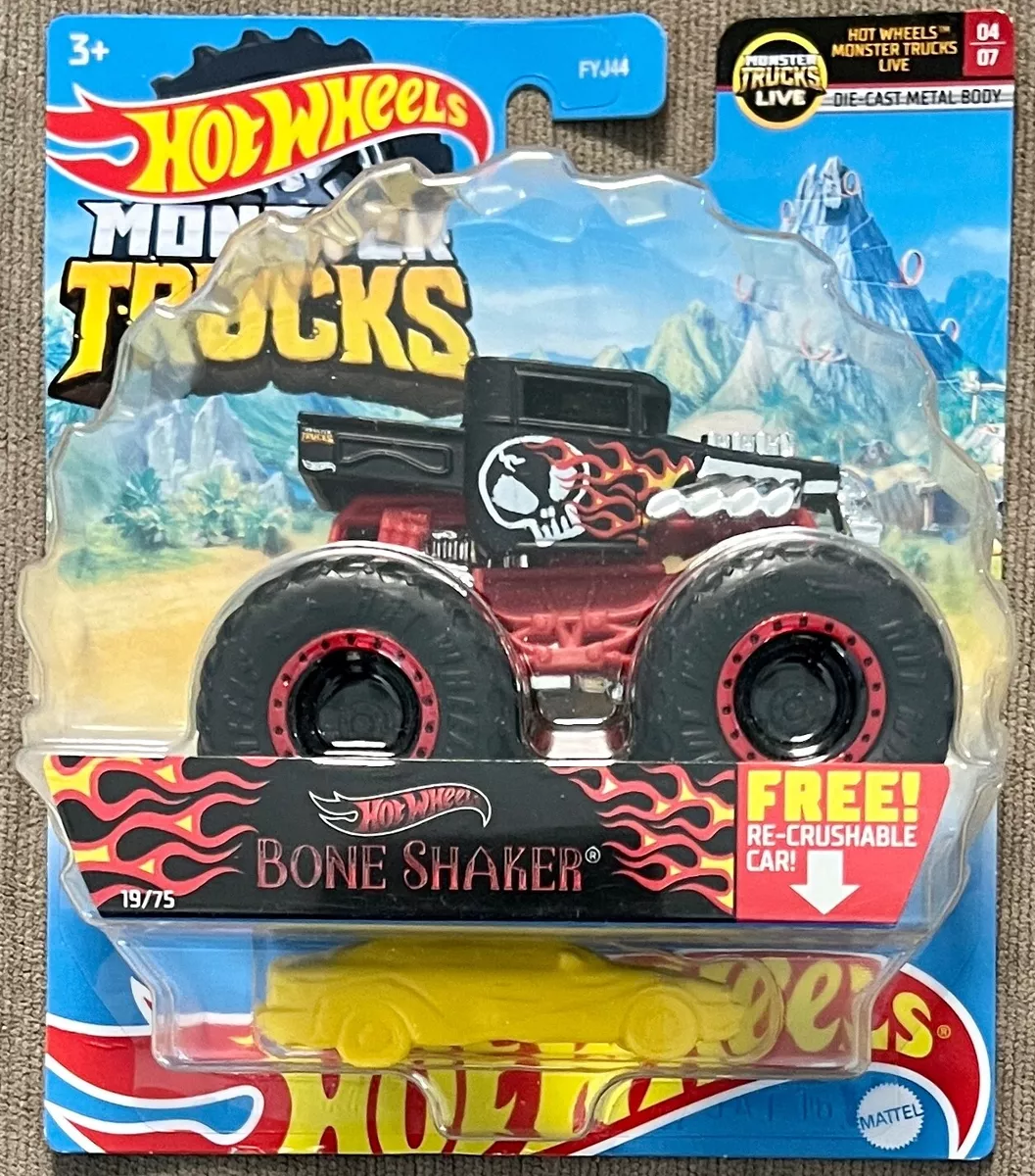 Hot Wheels Monster Trucks Bone Shaker Die-Cast Car (New for 2020)