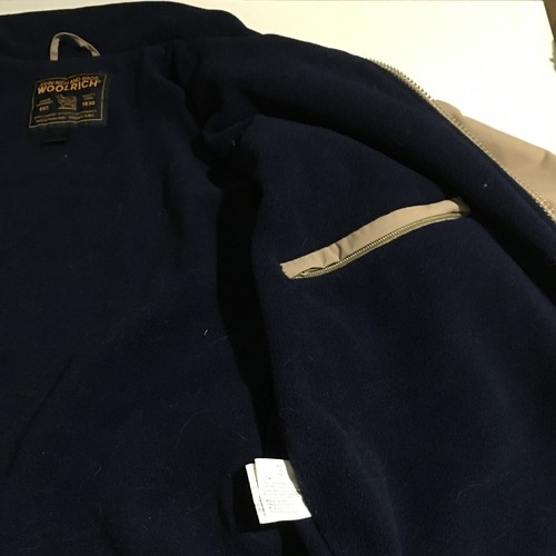 John Rich & Bros Woolrich Mens Medium Parka Fleece Lined Coat Jacket Full Zip - Picture 11 of 12