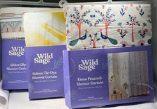 Wild Sage Shower Curtain 72" x 72" - CHOOSE ITEM 