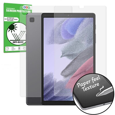 Front and Back Protector For Samsung Galaxy Tab A7 Lite MATTE ANTIGLARE  UK