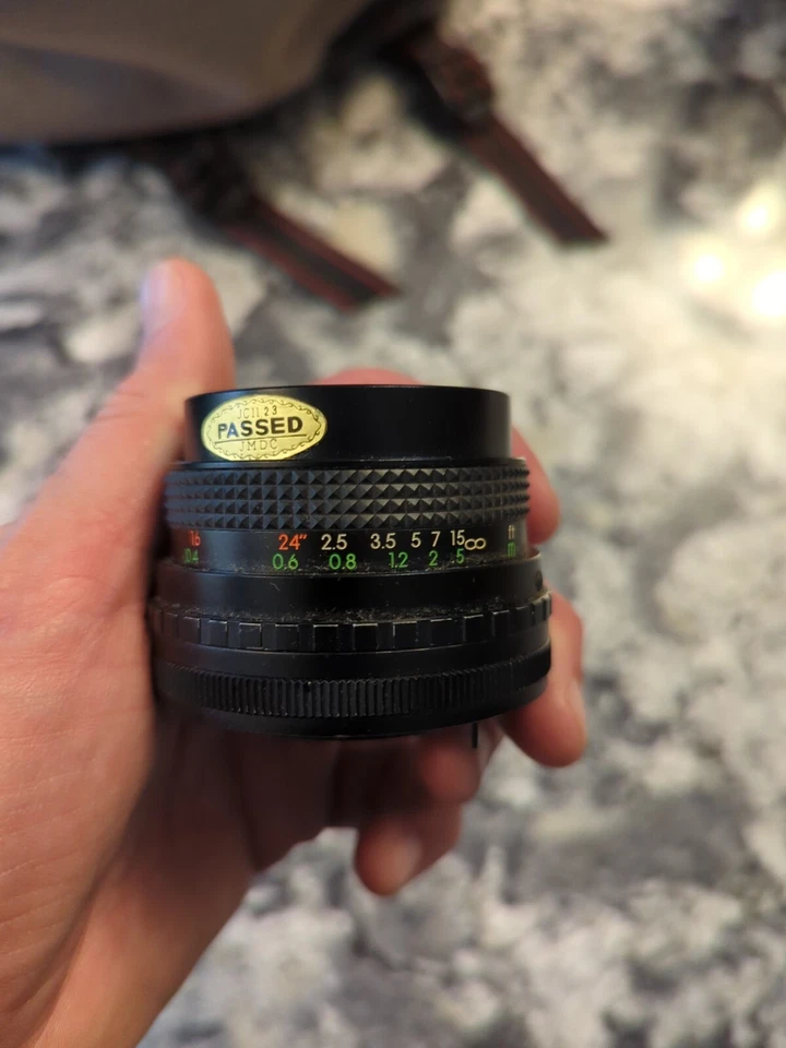 Objetivo de cámara Promaster MC Auto 28 mm F2.8 Japón Foto 2 de 4