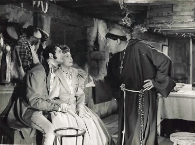 PHOTO ARGENTIQUE HD CINEMA ACTEUR FERNANDEL DANS L'AUBERGE ROUGE - Photo 1/2