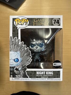 Funko POP! Game of Thrones #74 Metallic Night King HBO Shop