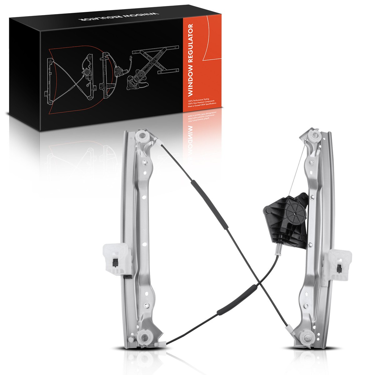 Front Right Power Window Regulator With Motor For Chrysler 200 & Dodge Avenger 2011-2014 2 thumbnail image