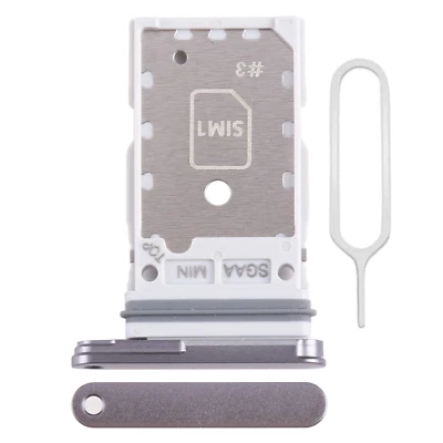 SAMSUNG GALAXY S23 FE (SM-S711) tiroir double carte sim (Dual SIM) support NOIR