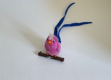 1981 Alps toy The Singing Canary pink and blue battery operated for parts