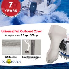 Universal Full Outboard Motor Engine Cover Fi...