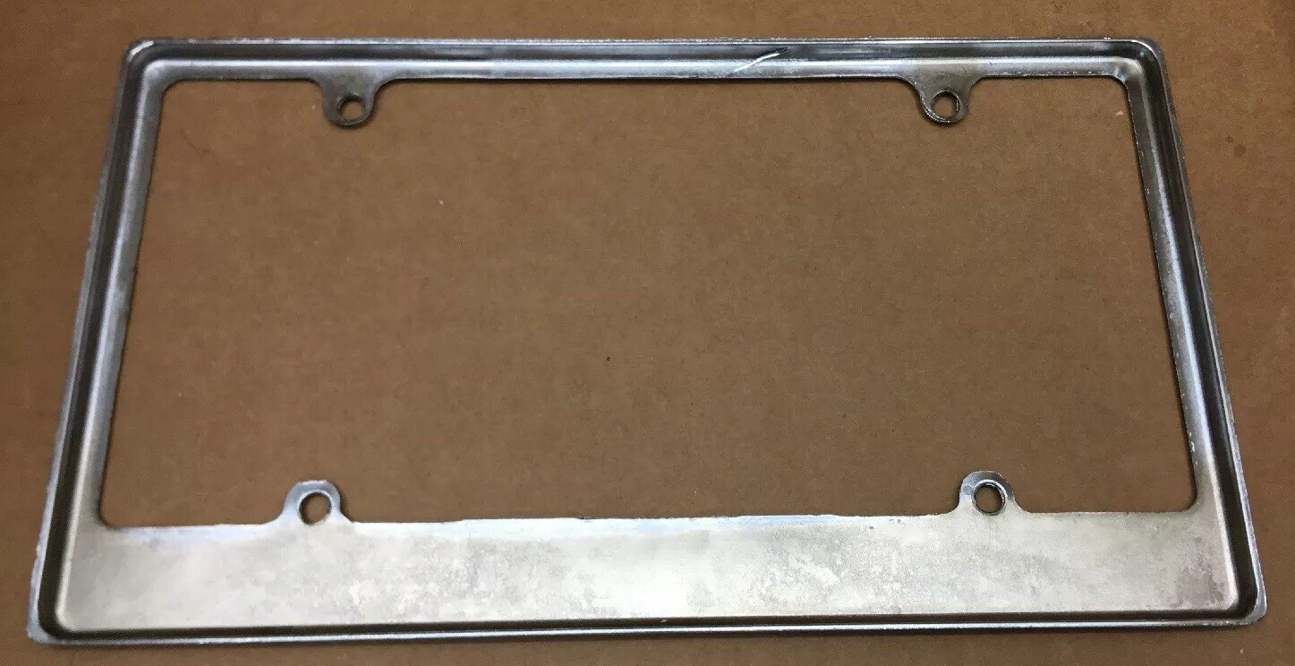 RARE PAIR THE GOLDEN 1 CAR LICENSE PLATE FRAMEVINTAGES eBay