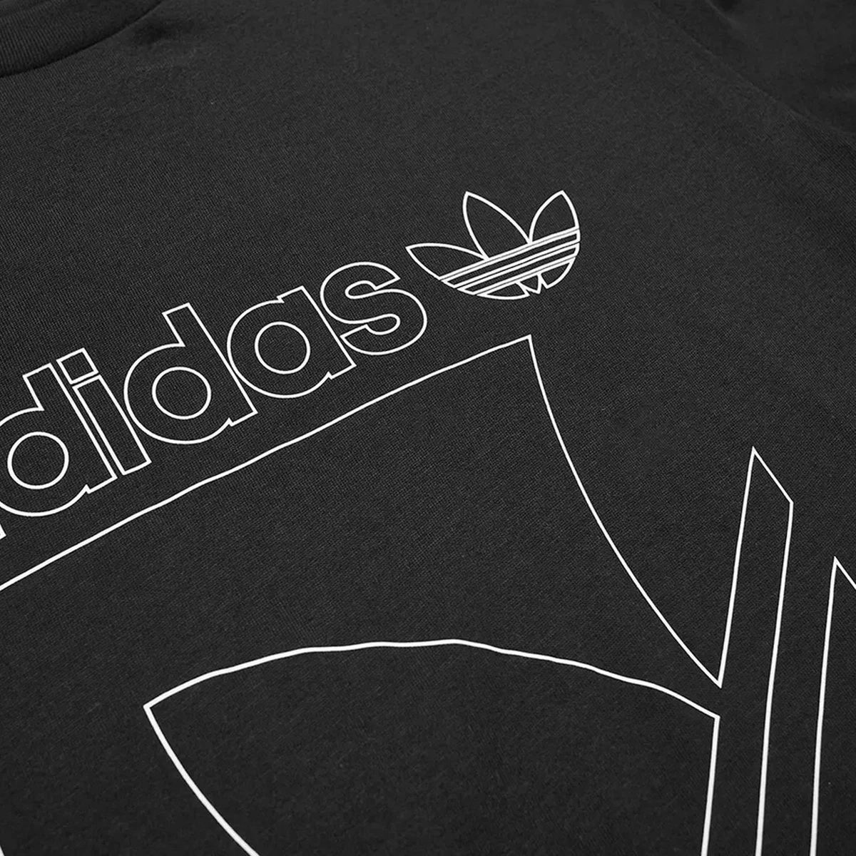 Adidas Originals Hombre Spirit 3S tee Outline Trefoil Camiseta