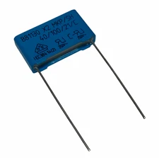 5PCs EPCOS CAP 0.15UF 275V AC RFI Suppression Polypropylene Metallized CAPACITOR