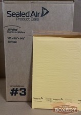 Jiffylite USA 3 8.5x14.5'' Kraft Cushioned Bubble Mailers 100/cs - TheBoxery