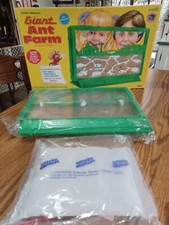 Uncle Milton's GIANT ANT FARM Never Used in Box Original Complete