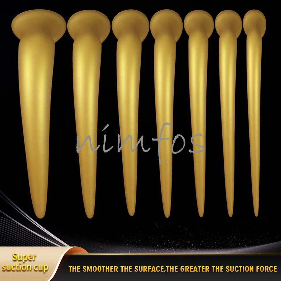 Consolador Largo Enorme Anal Plug Ano Consolador Silicona Tentáculo Masturbación Dilatador Foto 3 de 4