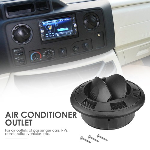 75mm Bus RV A/C Air Vent Round Air Conditioning Outlet w/ Honeycomb Grille . - Picture 2 of 3