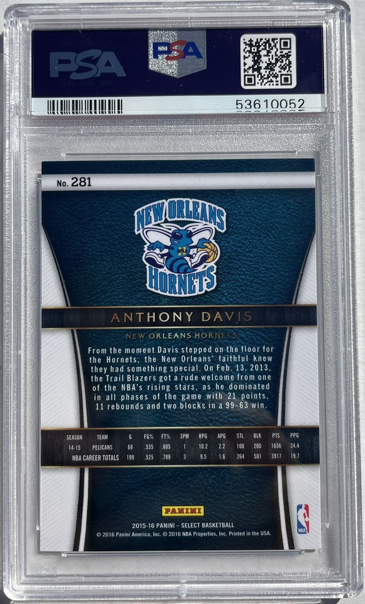 NBA Anthony Davis Select Prizm 10枚限定 Anthony Davis 2015 Panini Select #281 PSA 10 | eBay